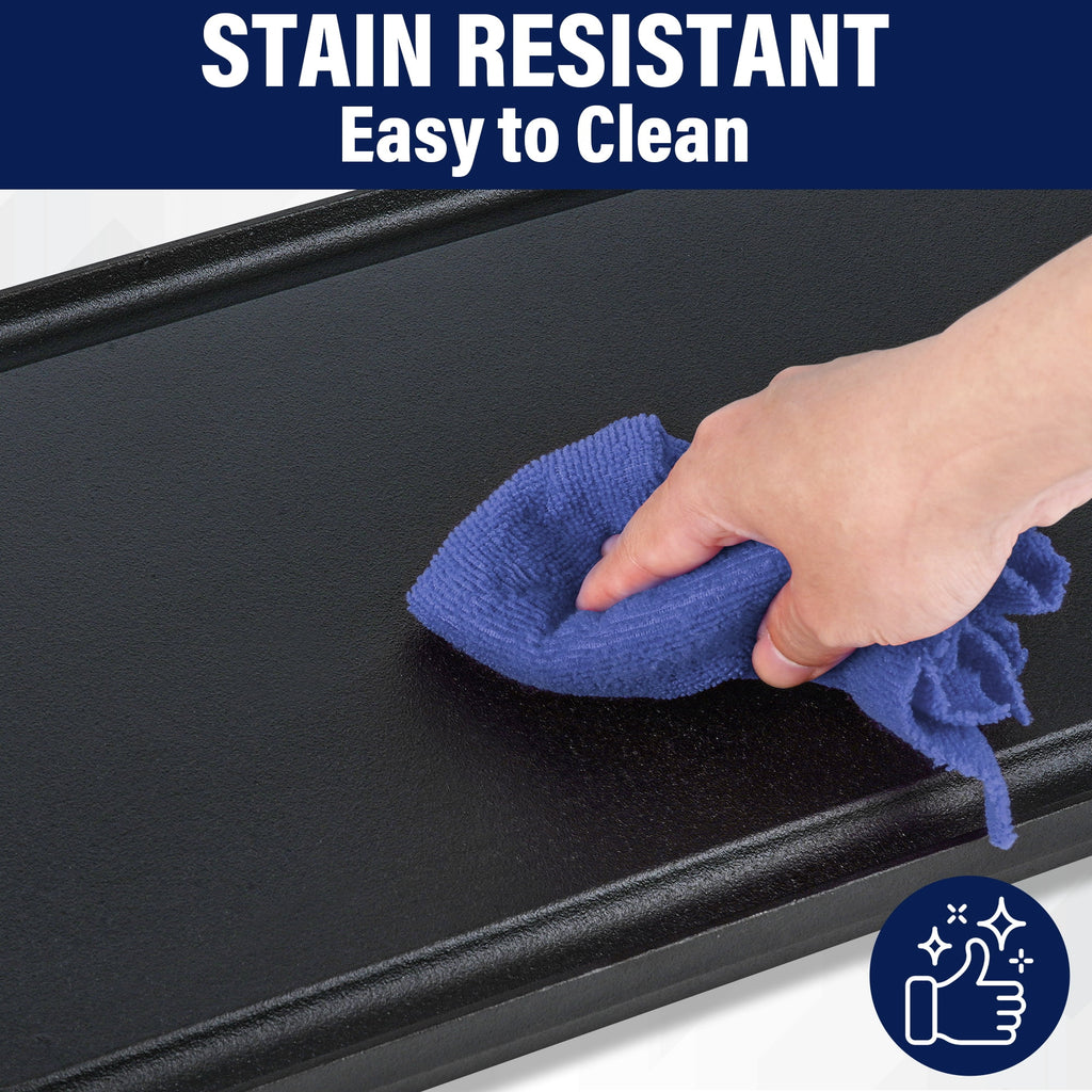 Preseasoned Cast Iron Reversible Griddle Plate Pan F90951