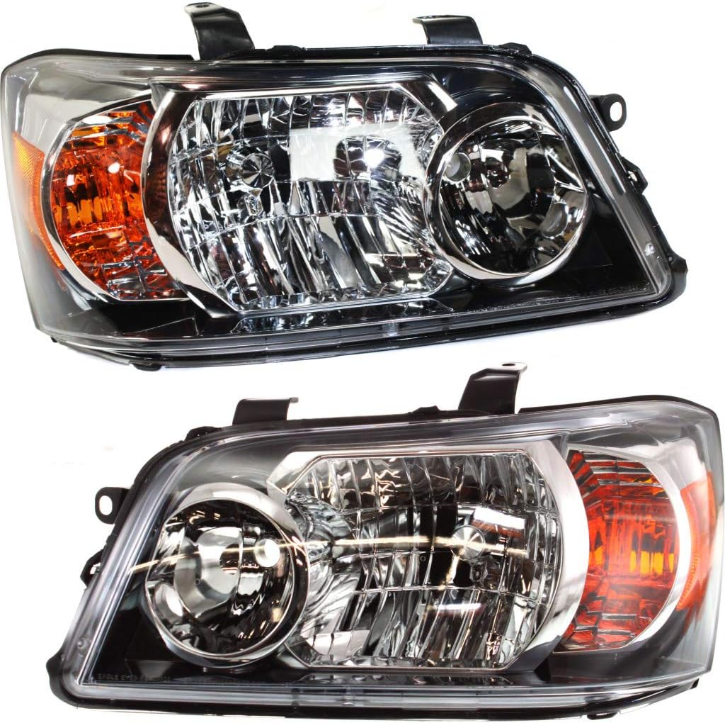 2004 2005 2006 Toyota Highlander Headlight Assembly Pair C260618