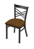 18x22 Pewter Finish Chair with Iron Seat C15933