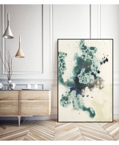 14x22 Framed Canvas Art Block E578169