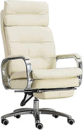 Ergonomic PU Leather High Back Swivel Chair with Footrest T541579