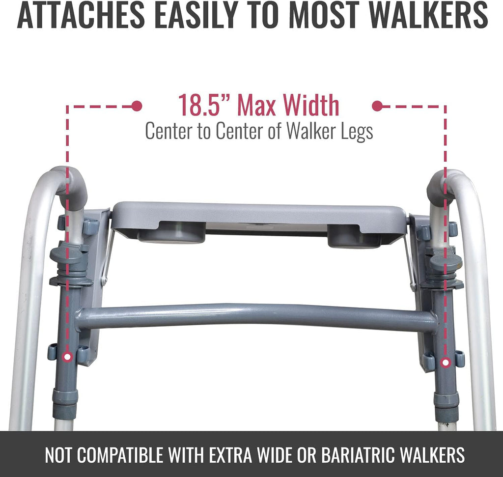 Walker Tray with Two Cup Holders, 16 x 11.8 H840510