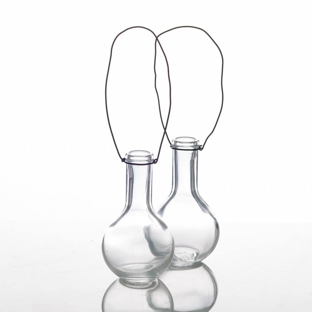 Hanging Glass Vase Set of 48 H757