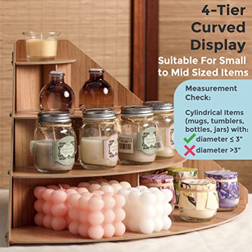 4-Tier Wooden Display Riser R481