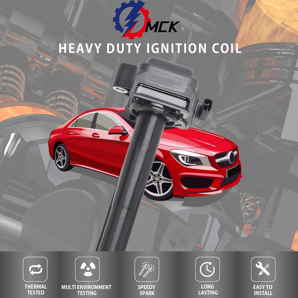 3pcs Ignition Coil Pack And Spark Plug With Wire Set Tune Up Kit 3.0L V6 E812244