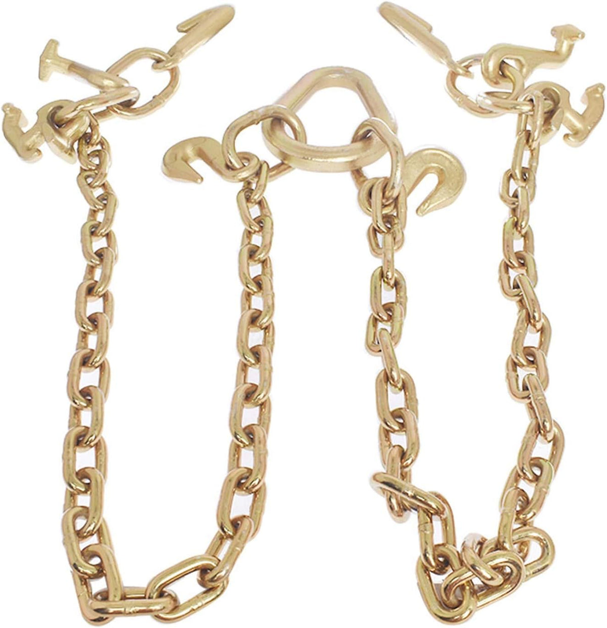 Grade 70 Tow Chain V-Bridle with Cluster Hooks H99008