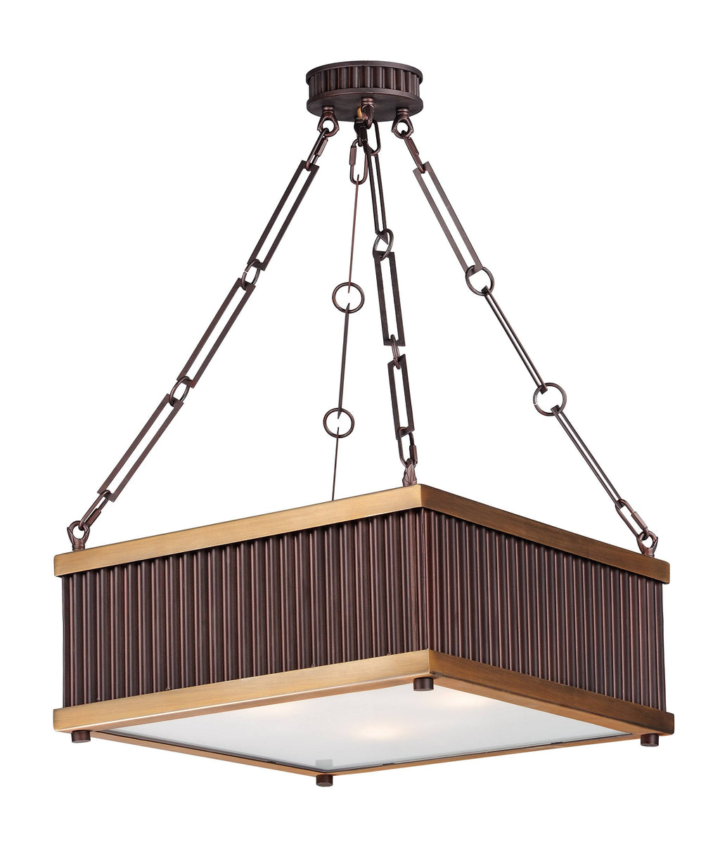 Oil Rubbed Bronze Burnished Brass Pendant Light X288
