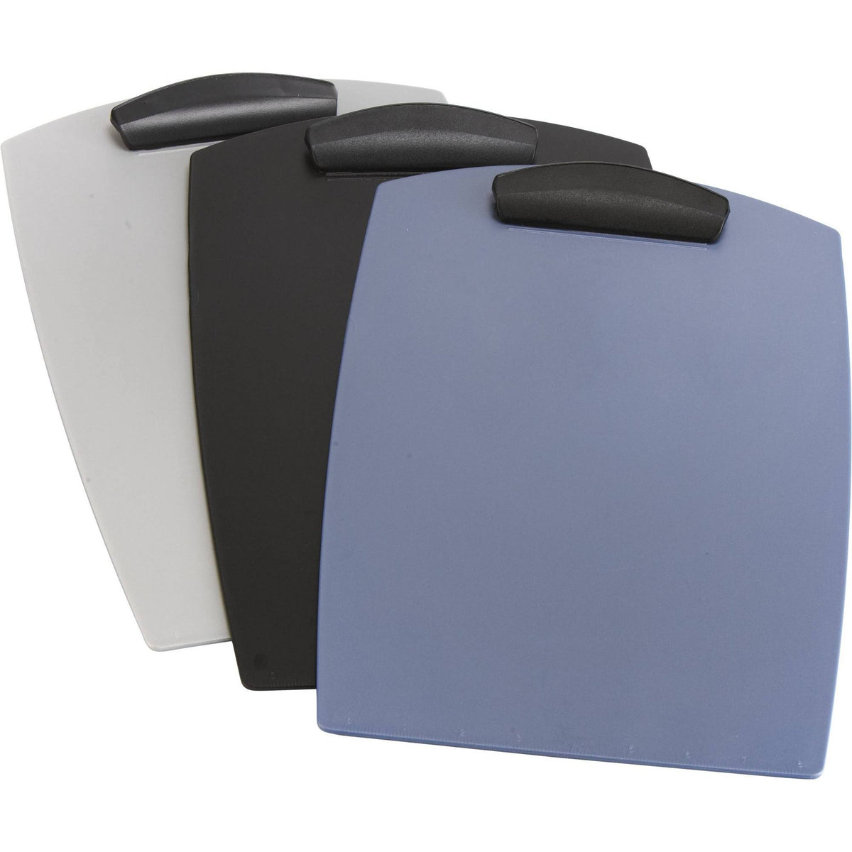 Hard Poly Clipboard Legal Assorted Colors Case of 12 U60373