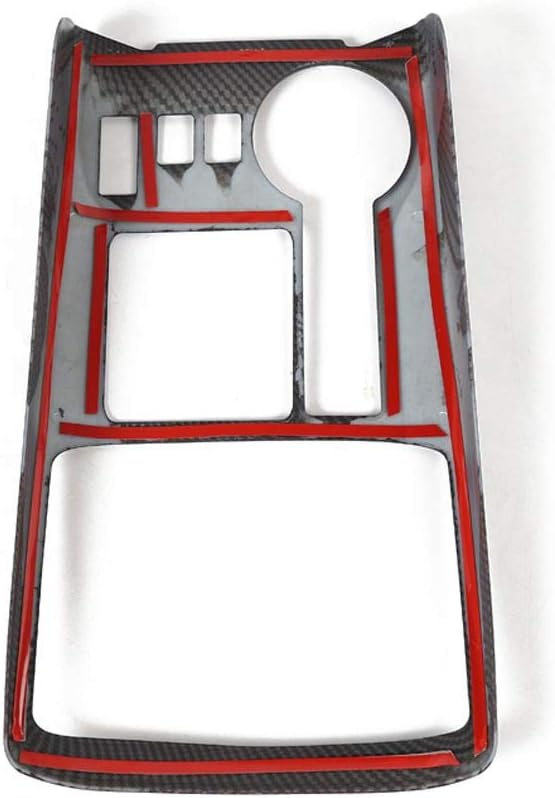 Gear Shifter Panel Trim ABS Carbon Fiber Pattern V80933