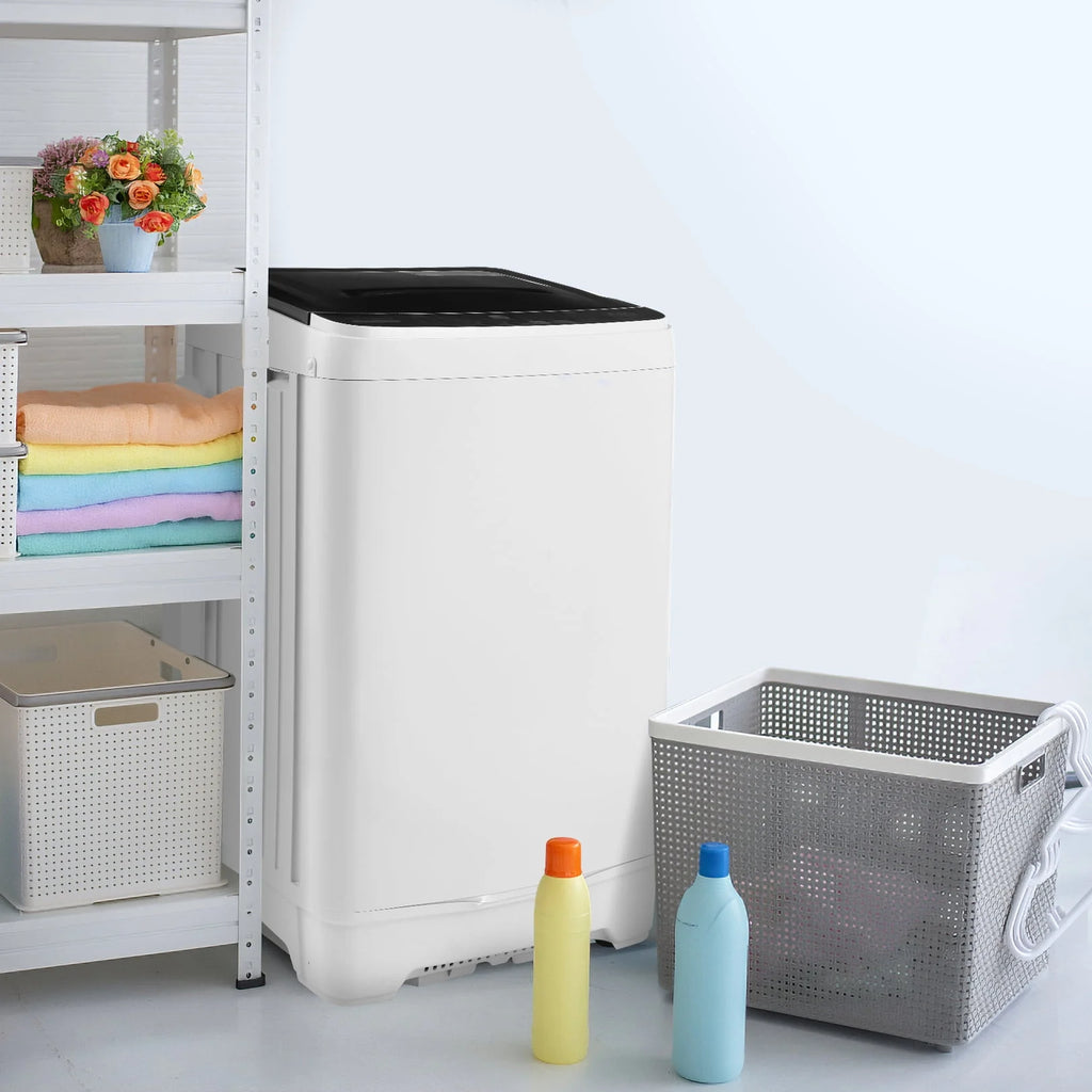 Portable 17.6lbs Fully-Automatic Washing Machine W8492