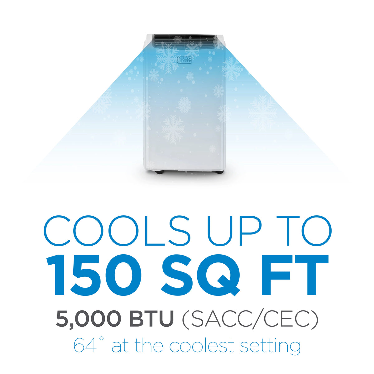 Portable Air Conditioner 5,000 BTU White W95929