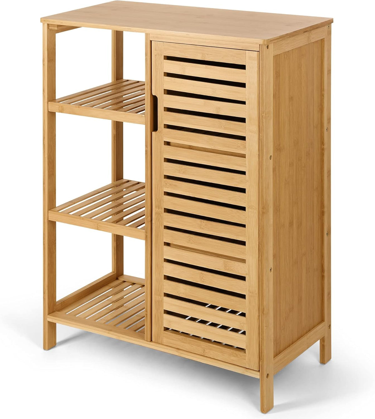 Bamboo 3 Tier Storage Cabinet W739667