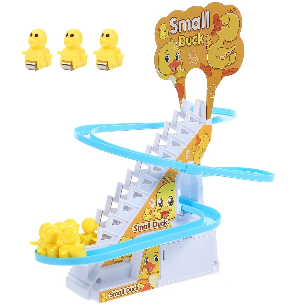 Stair Climbing Toy Roller Coaster 4 Sets Slide Childrens Toys B830617