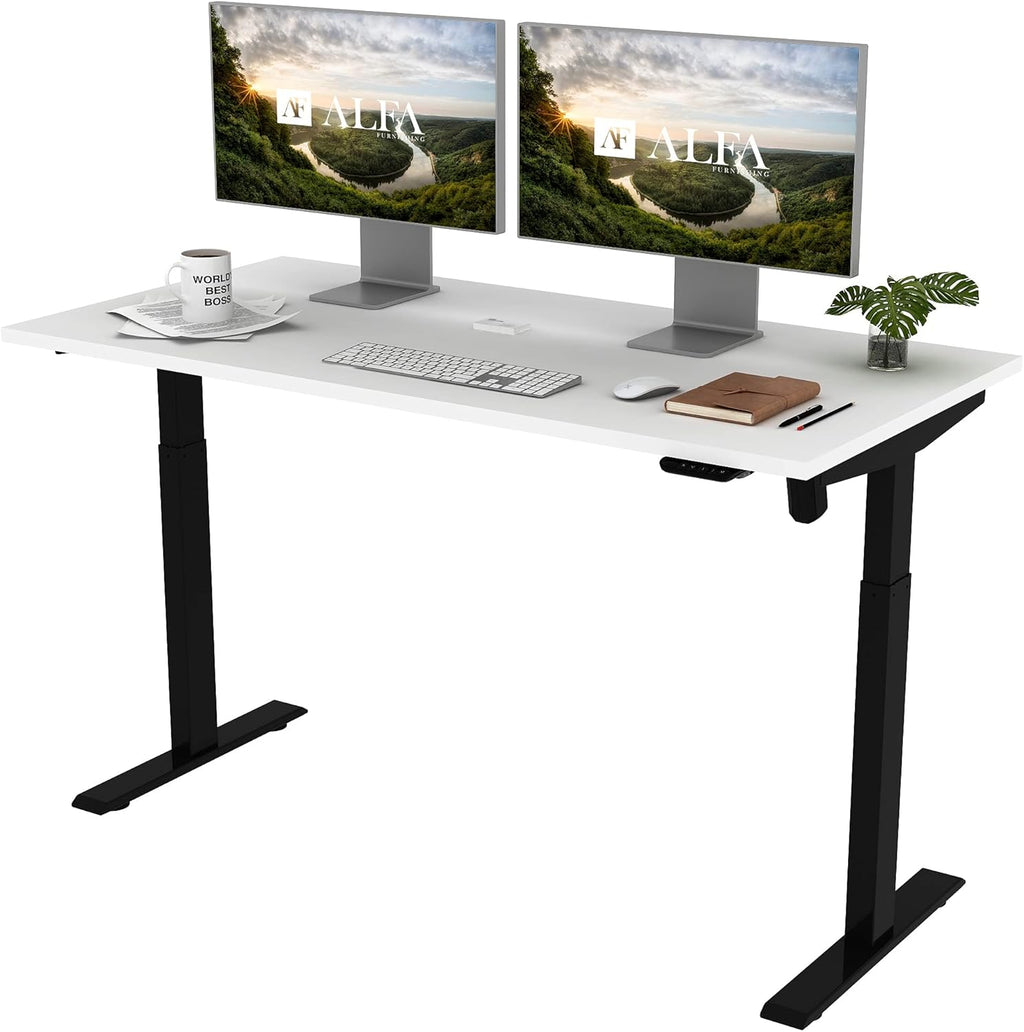 Height Adjustable Electric Sit Stand Desk Y553007