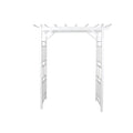White PVC Garden Arbor X635