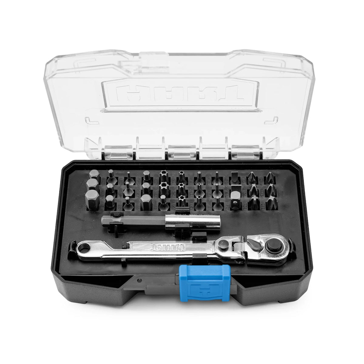 Mini Ratchet Set with Case, Bits, Extension J98222