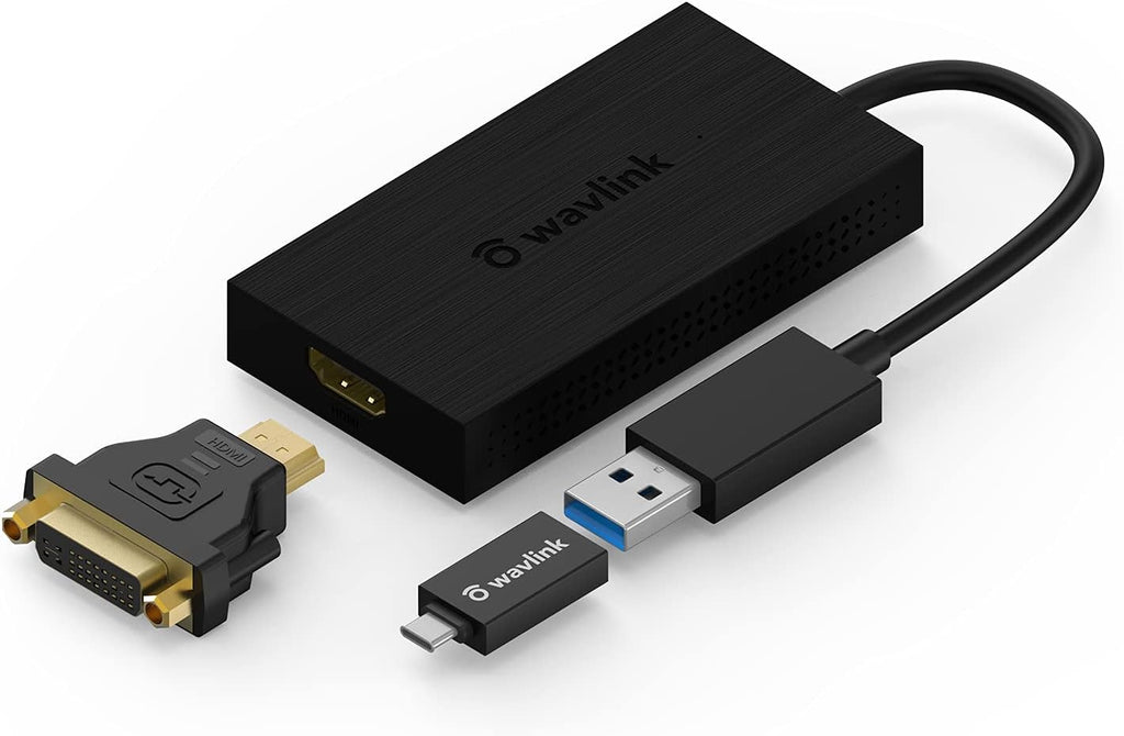USB 3.0 to DVI/HDMI/VGA Universal Video Graphics Adapter with Audio Port E199