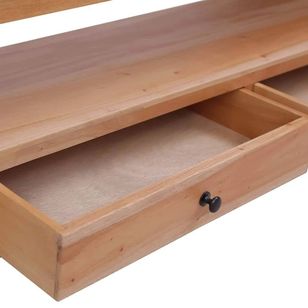 TV Cabinet Solid Mahogany Wood Q597