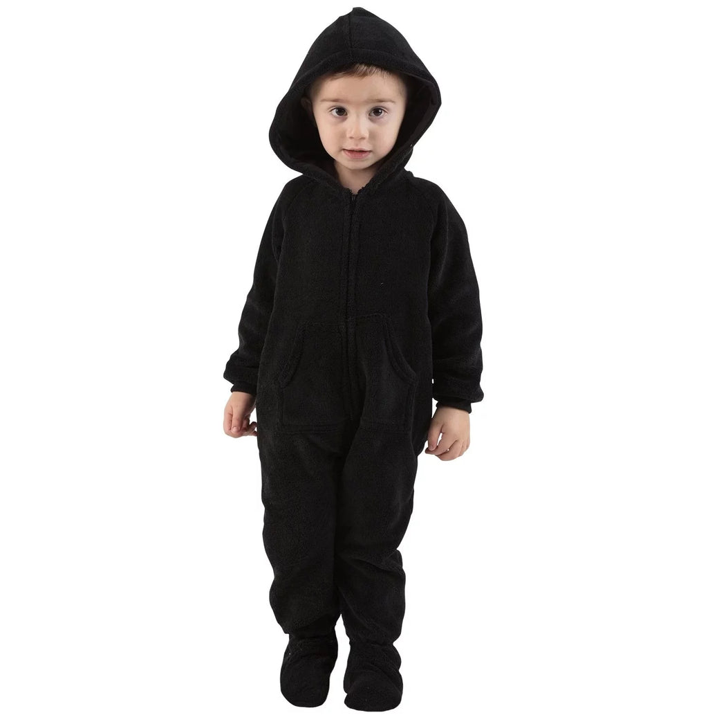 Footed Pajamas Hoodie One Pieces G5494