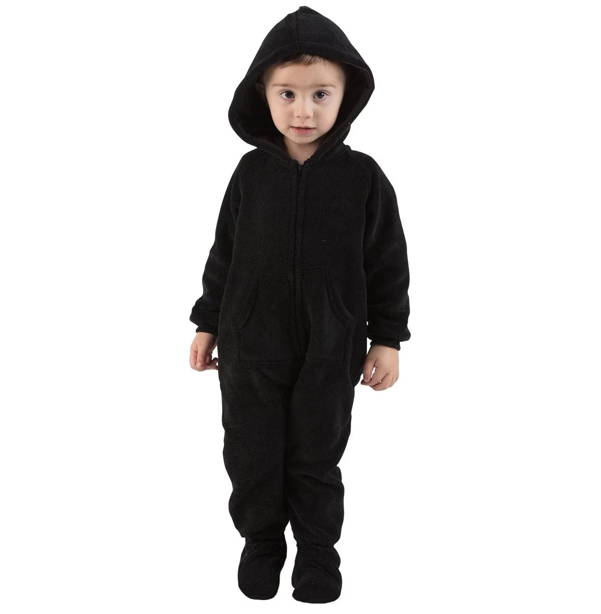 Footed Pajamas Hoodie One Pieces G5494
