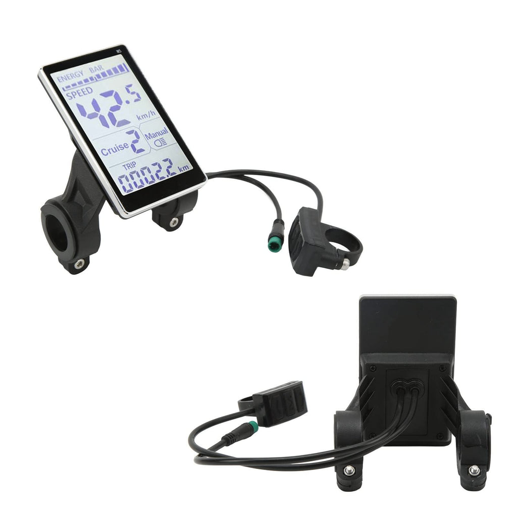 Electric Bike LCD Display, 5 Pin 24V 36V 48V 60V, Waterproof, Universal M5 Panel Screen for Electric Bikes Q299