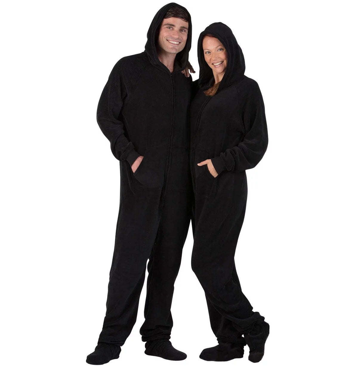 Footed Pajamas Hoodie One Pieces G5494