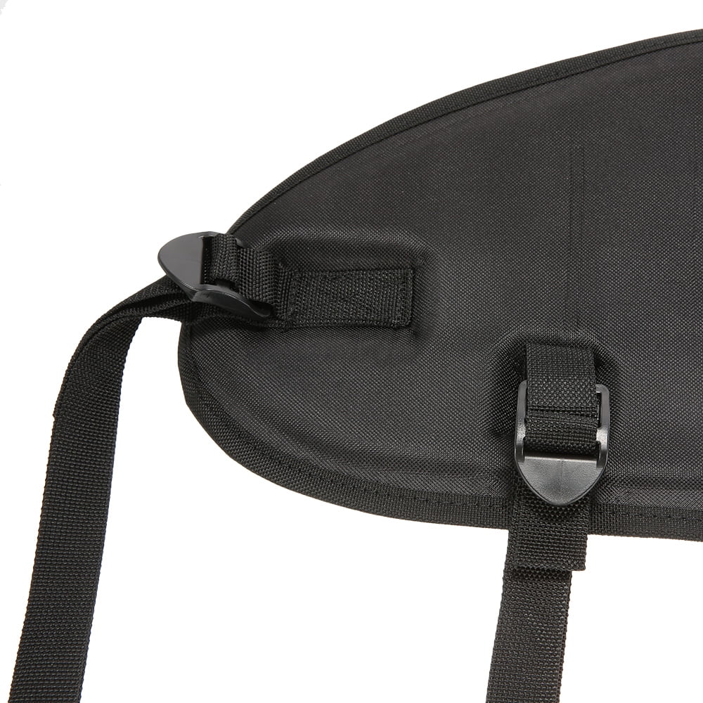 Adjustable Kayak Seat Backrest Support Pad Black A2521