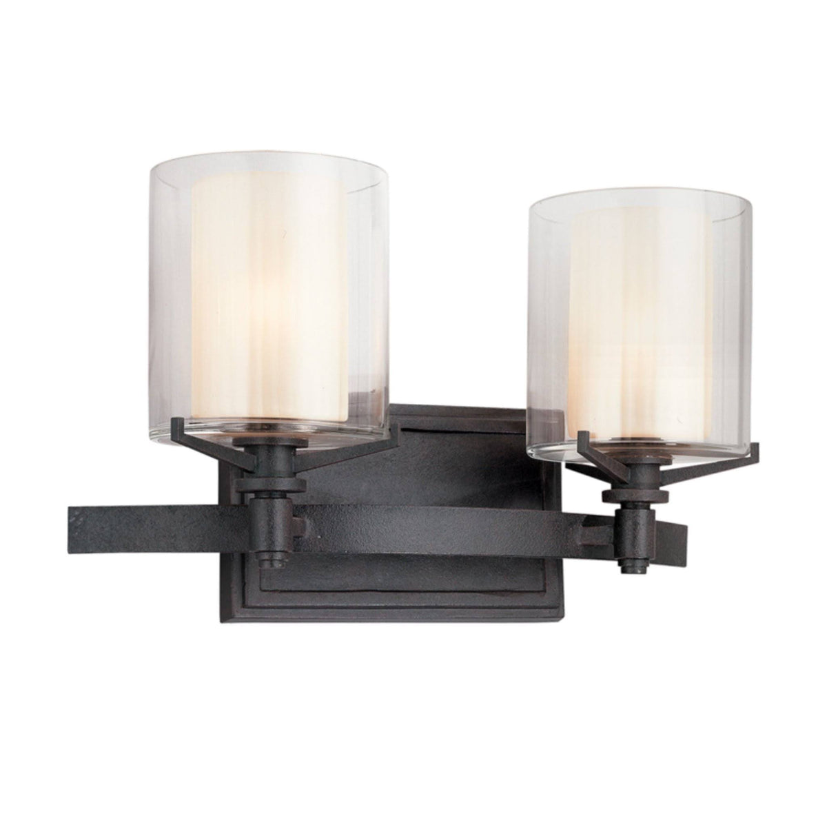 French Iron 2 Light Bath J31795