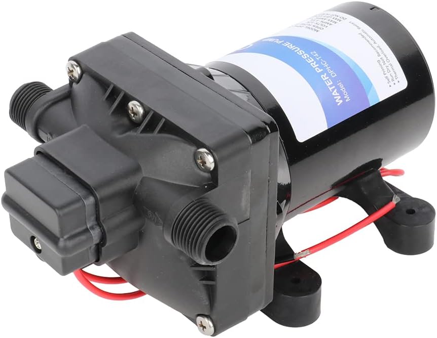 12V 3.0GPM RV Water Pump with Strainer V4598