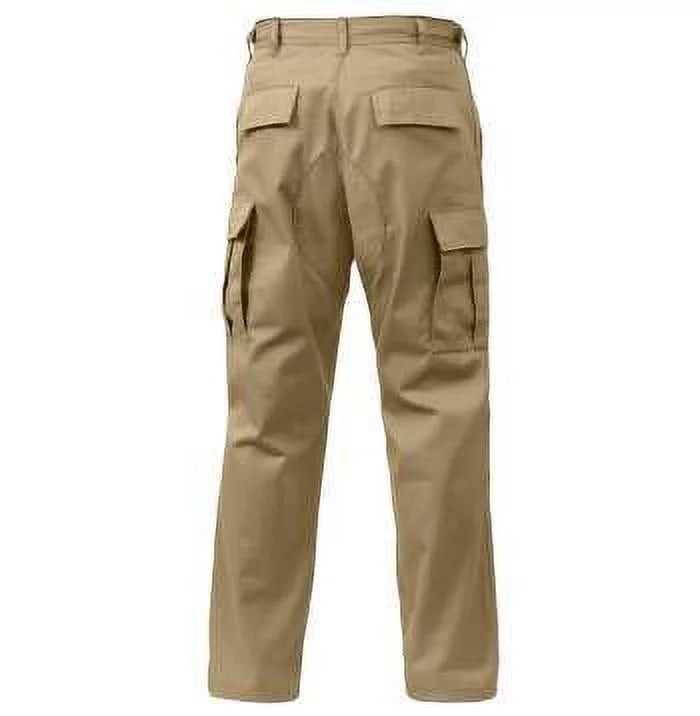 Khaki Rip-Stop Pants X3057