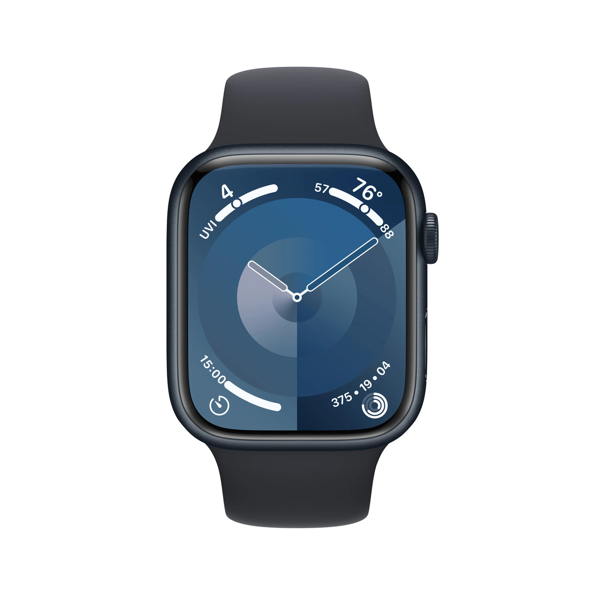 Midnight Aluminum Case 45mm Sport Band Fitness Tracker V839516