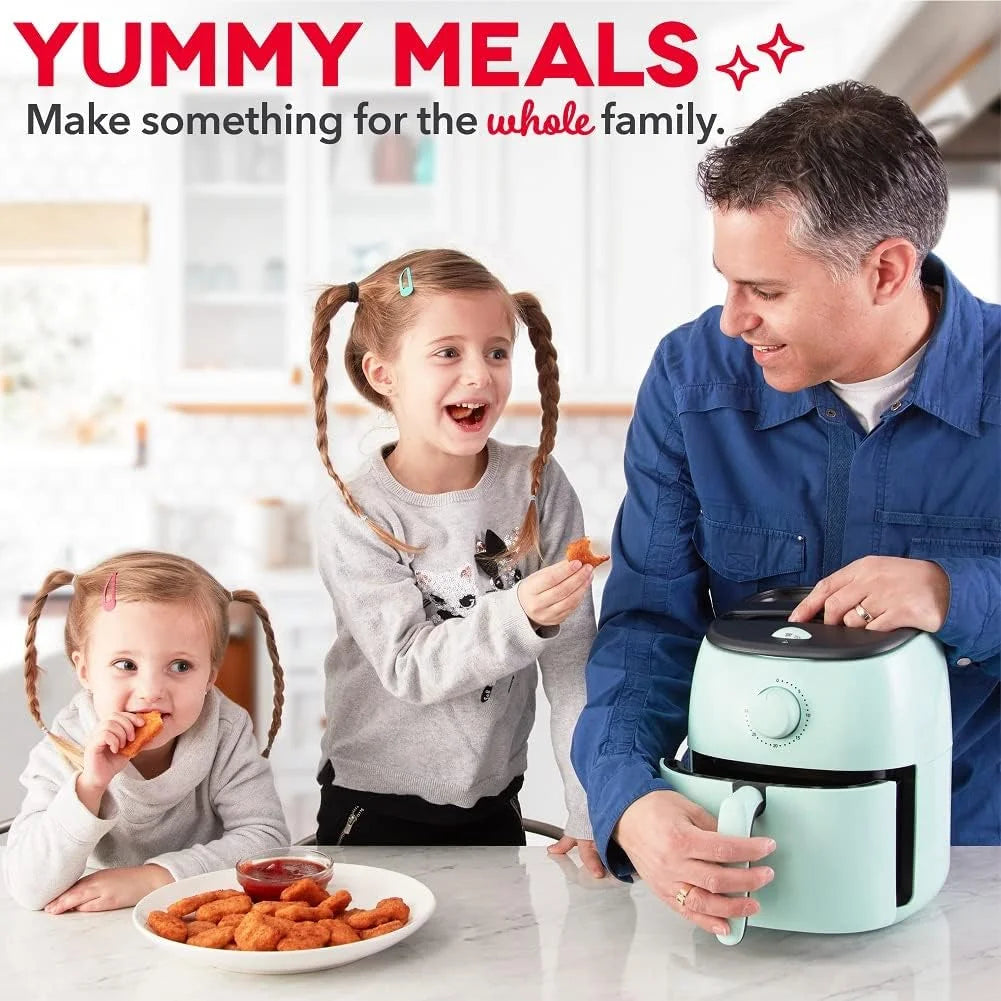 2.6Qt Non-Stick Electric Air Fryer A714
