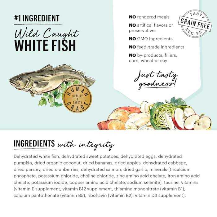 Dehydrated Grain Free Fish Dog Food C909