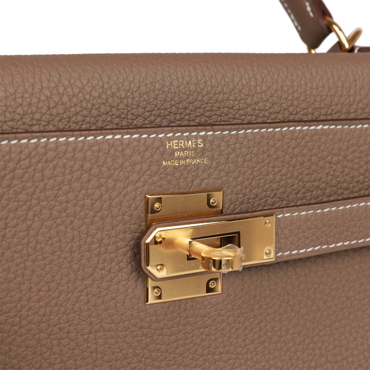 Etoupe Togo Leather Bag W37205