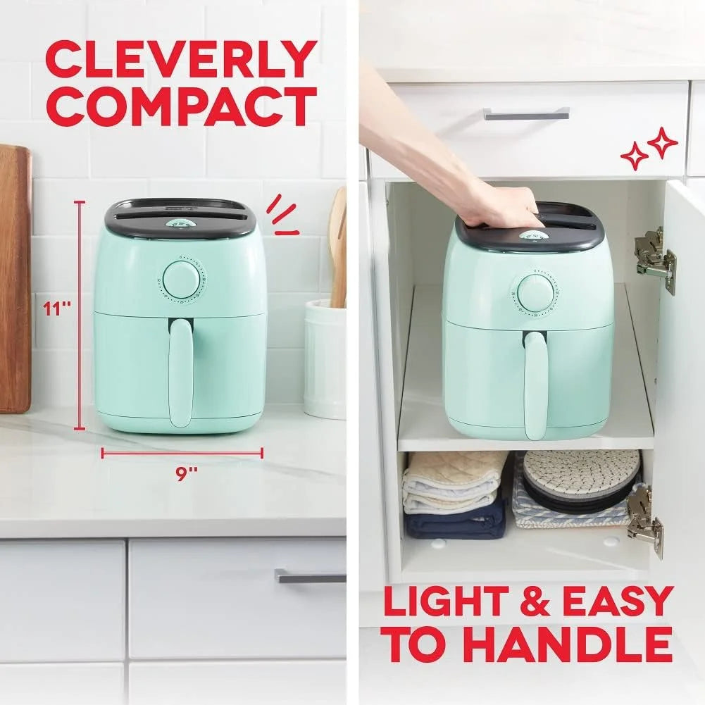 2.6Qt Non-Stick Electric Air Fryer A714
