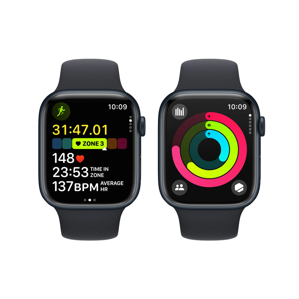 Midnight Aluminum Case 45mm Sport Band Fitness Tracker V839516