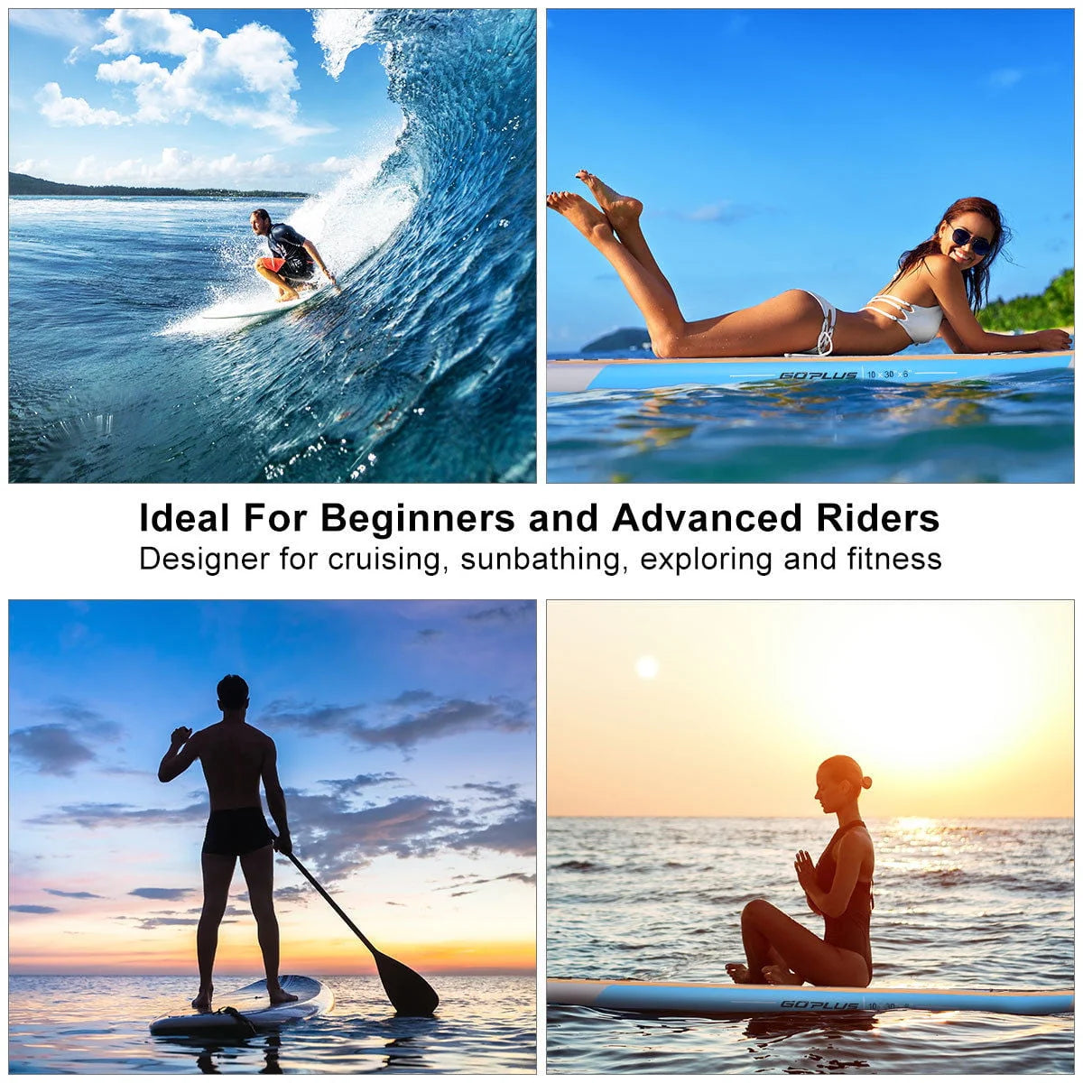 10' Inflatable Stand up Paddle Board E314