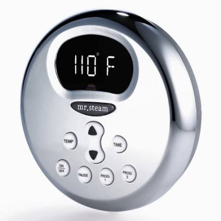 Polished Chrome Steam Shower Control M2933