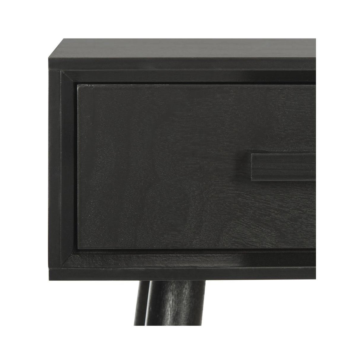 Black 2 Drawer Console I3508