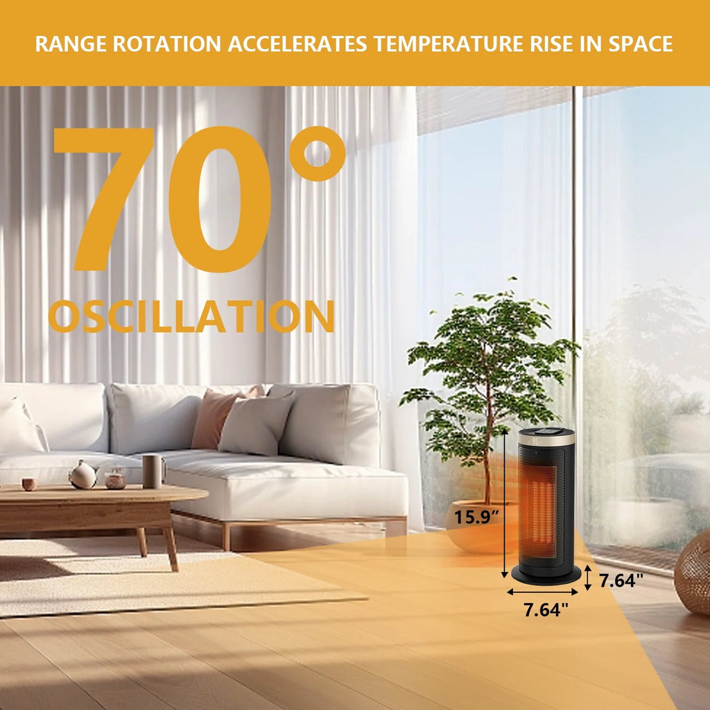 1500W Portable Electric Space Heater H70793