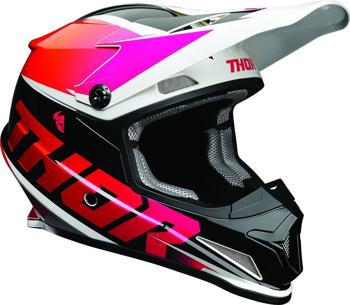 Orange/Magenta Offroad Helmet 4XL Y509232