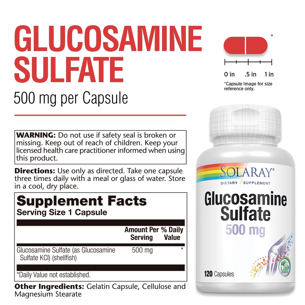 Glucosamine Sulfate 500 mg 120 CT F610209
