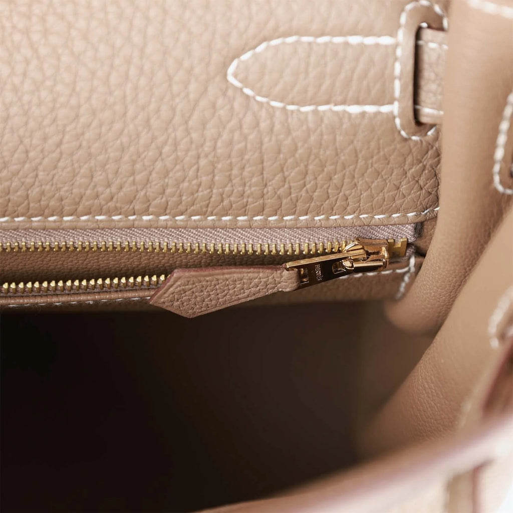 Etoupe Togo Leather Bag W37205