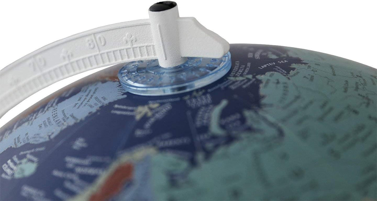 Nautical Themed Political World Globe, Pack of 2 V4614