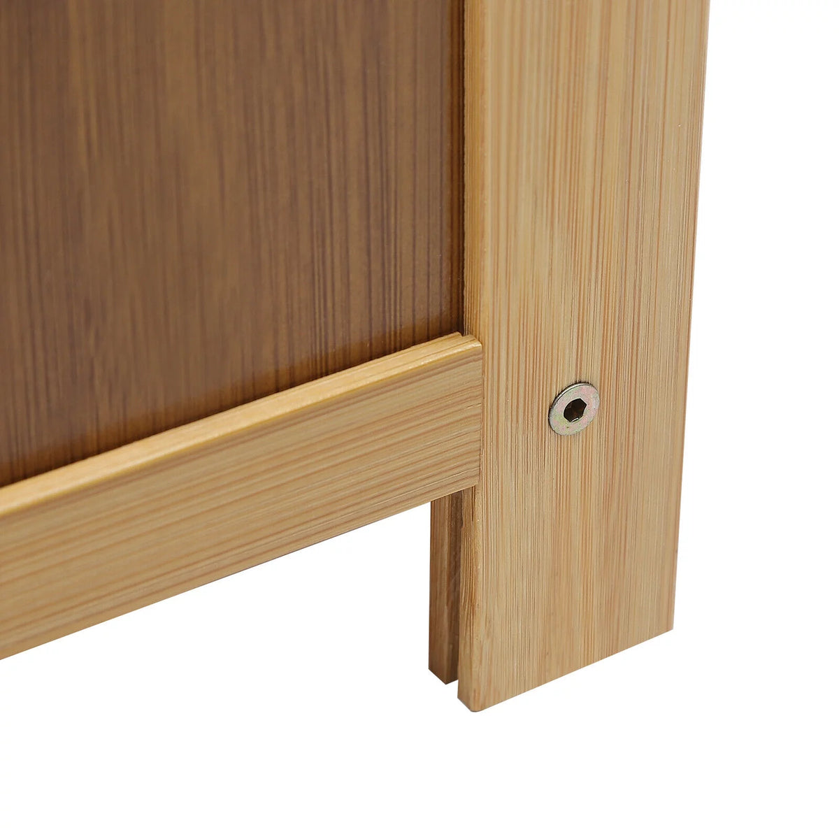 Bamboo Nightstand with Drawer J98669