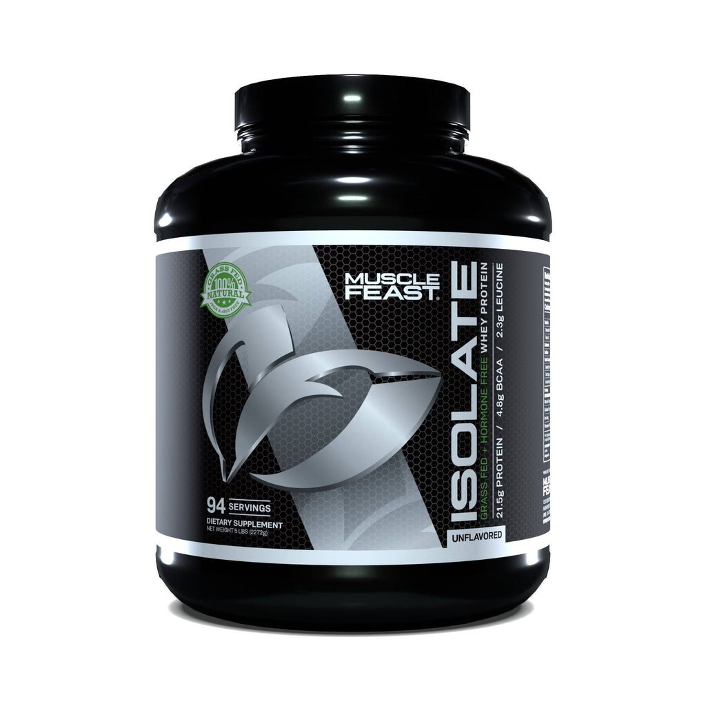 100% Pure Whey Protein Isolate Powder Cappuccino 5 lb U7887