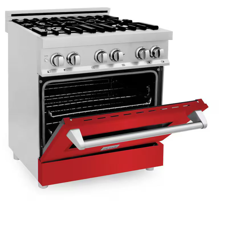 4 Burner Dual Fuel Range Stainless Steel R8265