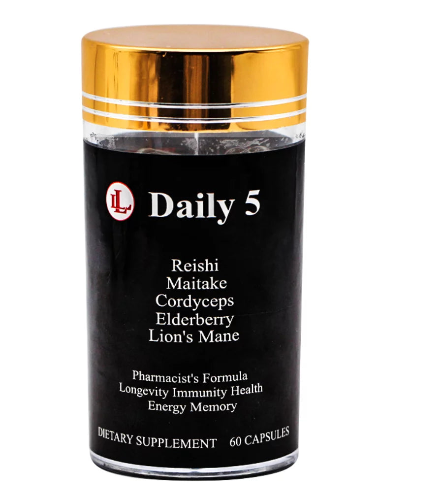 Antioxidants Reishi Maitake Cordyceps Lions Mane Elderberry Supplement A89212