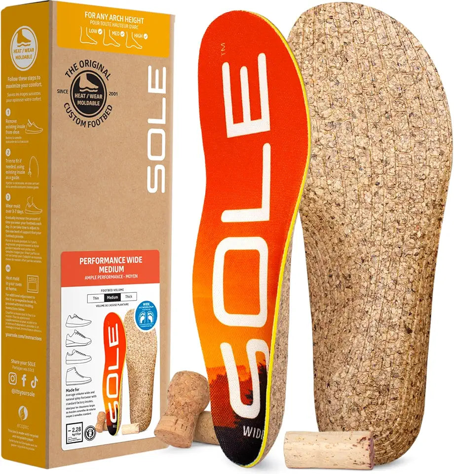 Medium Plantar Fasciitis Arch Support Insoles M7738