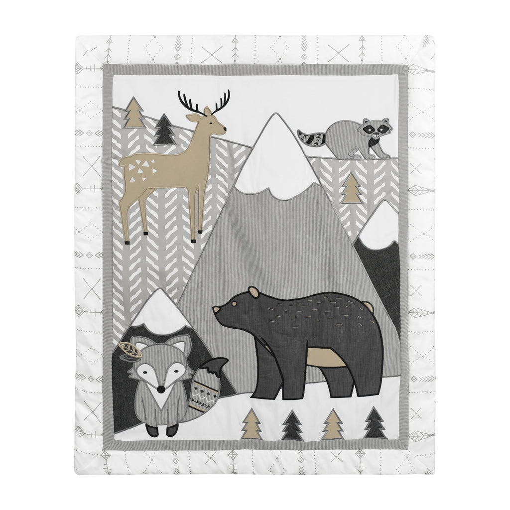 5 Piece Crib Bedding Set S141053